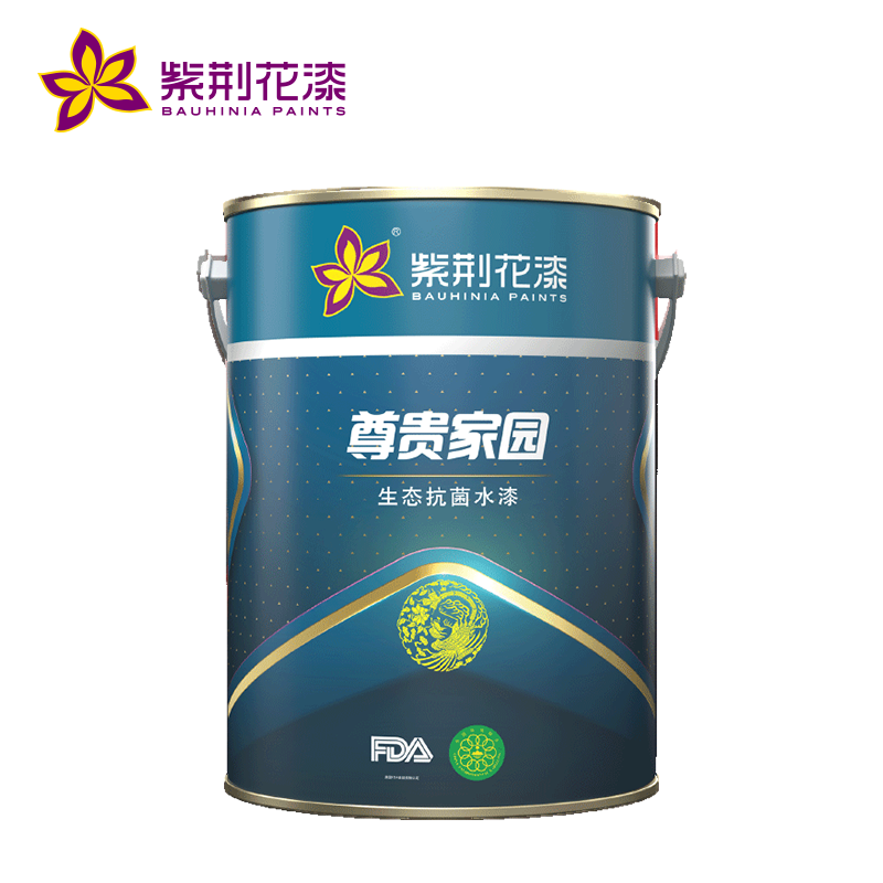 紫荆花漆尊贵家园生态抗菌水性乳胶漆 5l