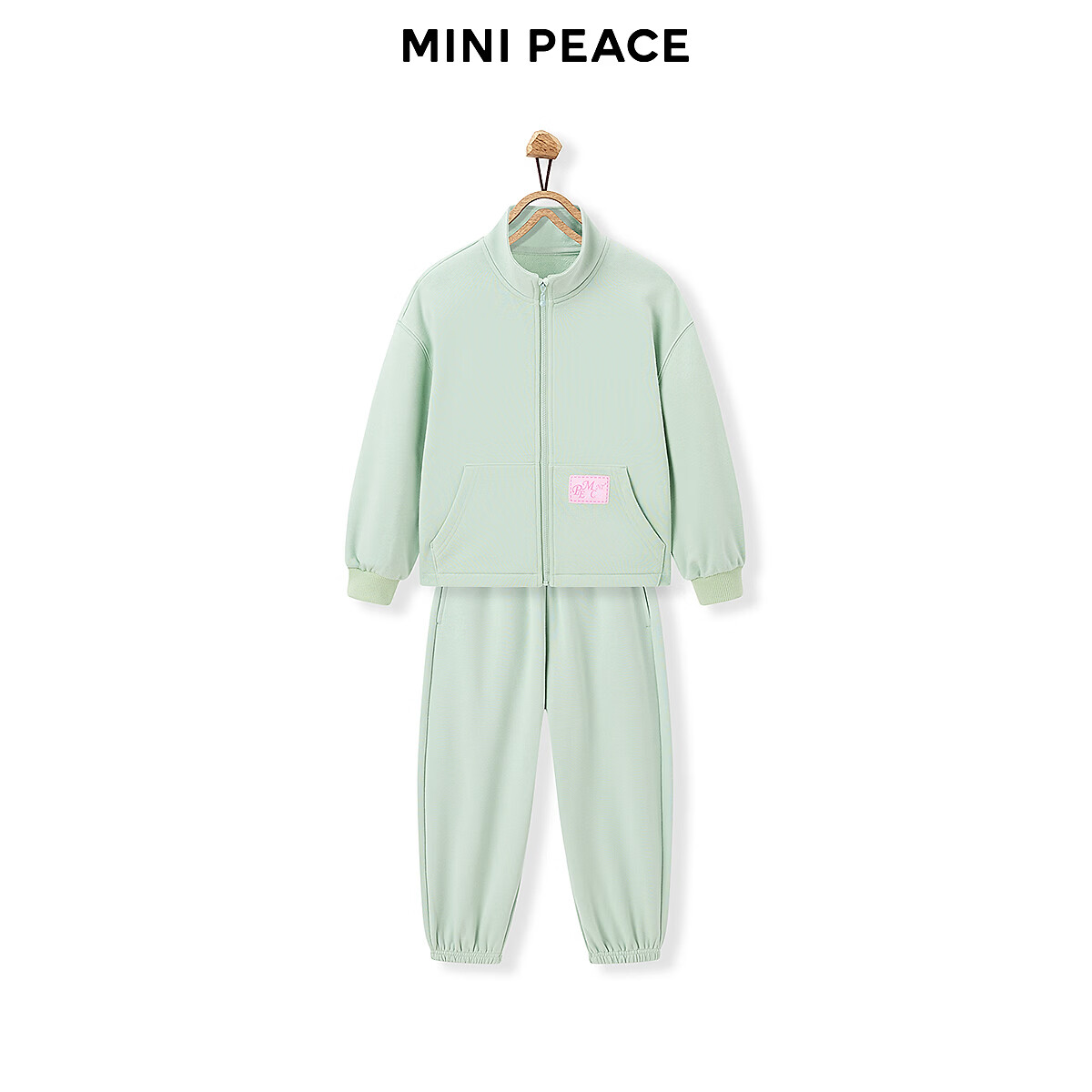 MiniPeace太平鸟童装女童套装FBFCF1331 月石绿 130cm