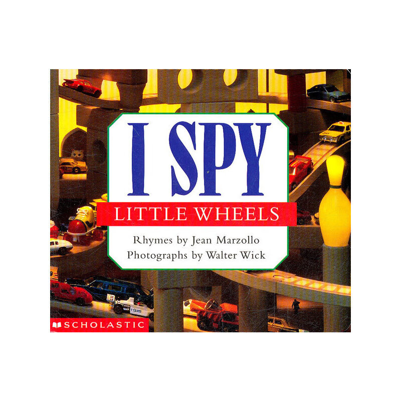 i spy: little wheels (board book) 视觉大发现:小轮子