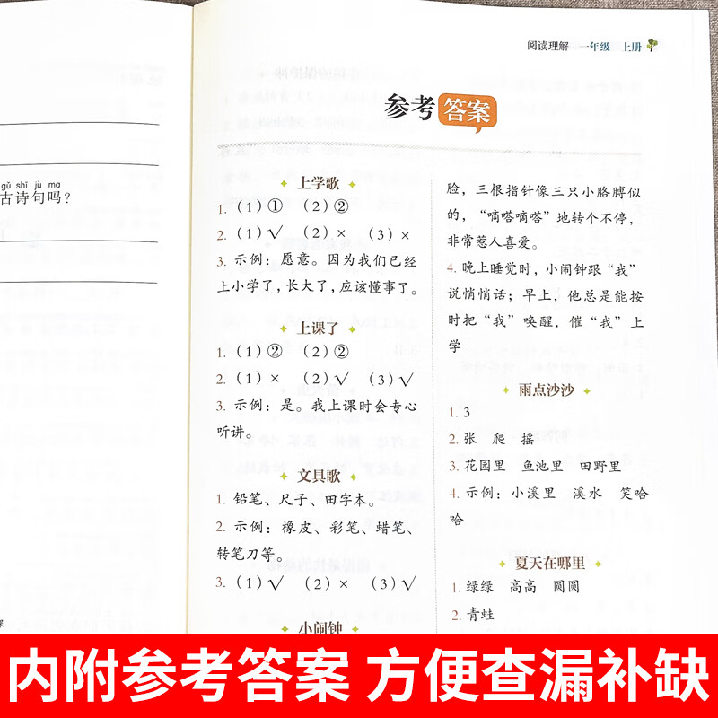 一年级上册下册二三四五年级阅读理解专项训练书看图写话人教版小学生1年级上学期课外阅读强化练习题每日一练 阅读理解二年级 无规格