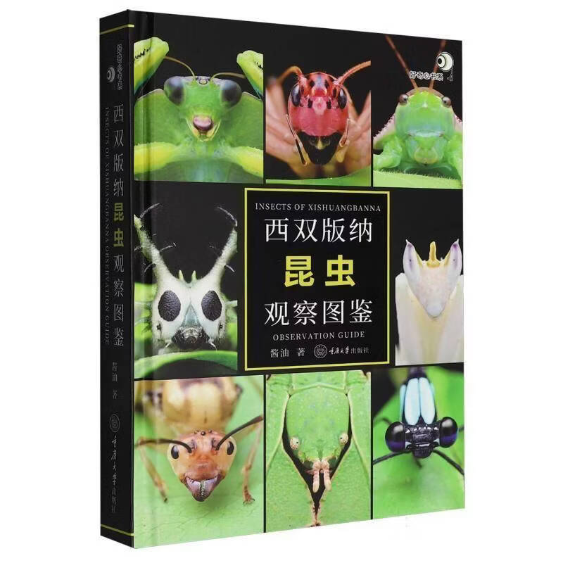 西双版纳昆虫观察图鉴酱油重庆大学出版社9787568960250 工业技术书籍