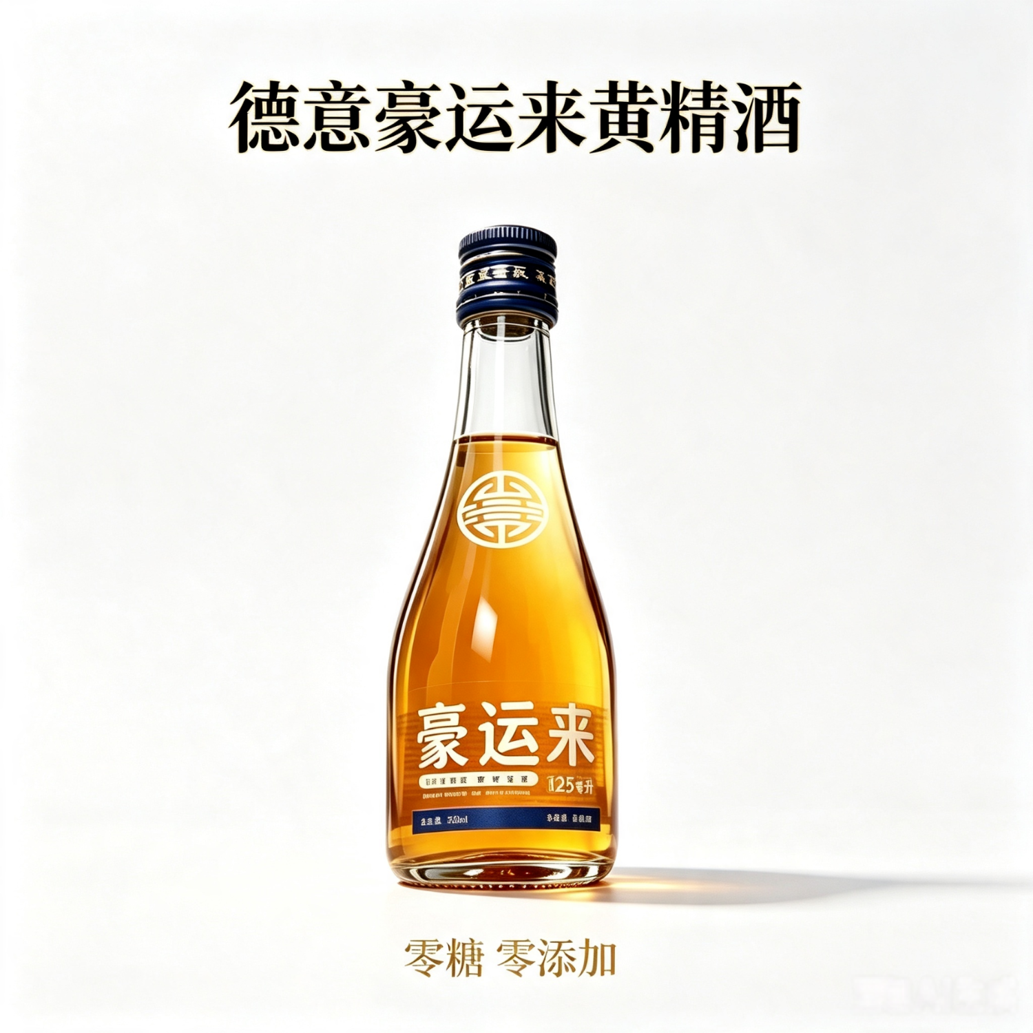 德意豪运来黄精酒125ml六瓶整箱38度零糖零添加康养阳刚聚会自饮 38度 125mL 6瓶
