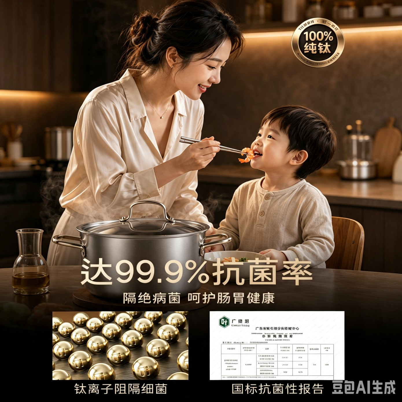 双枪(Suncha)100%纯钛筷子家用高档筷抗菌防霉耐高温高端可入洗碗机家庭装活动 2双装【100%纯钛板材/99.9%抗菌】 2双
