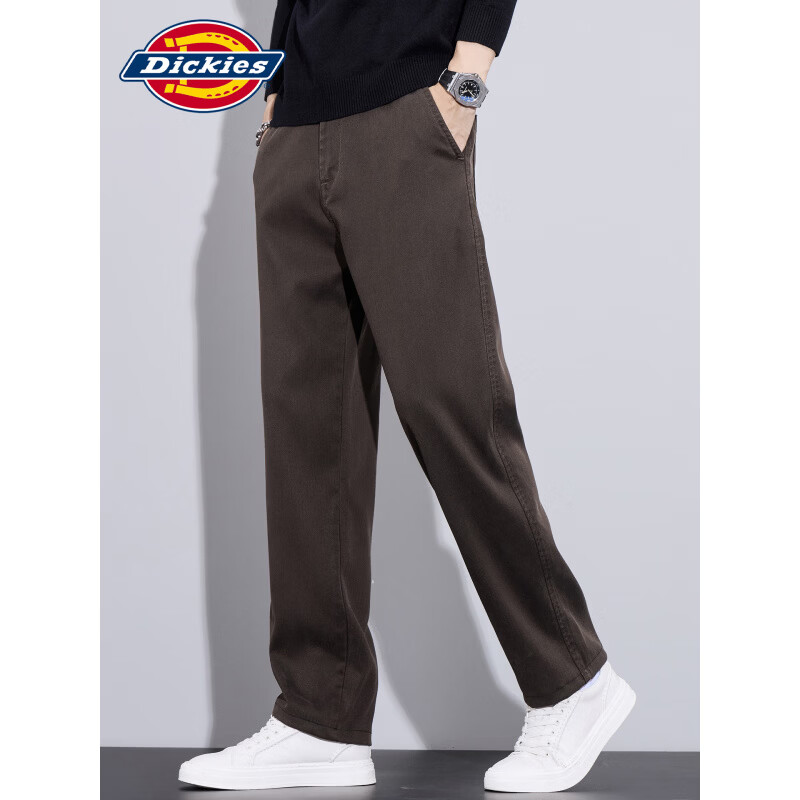Dickies美式复古休闲裤男士2026秋季新款宽松直筒百搭潮牌运动长裤子男装 灰色 【官方正品】 常规 XL 【建议135-155斤】