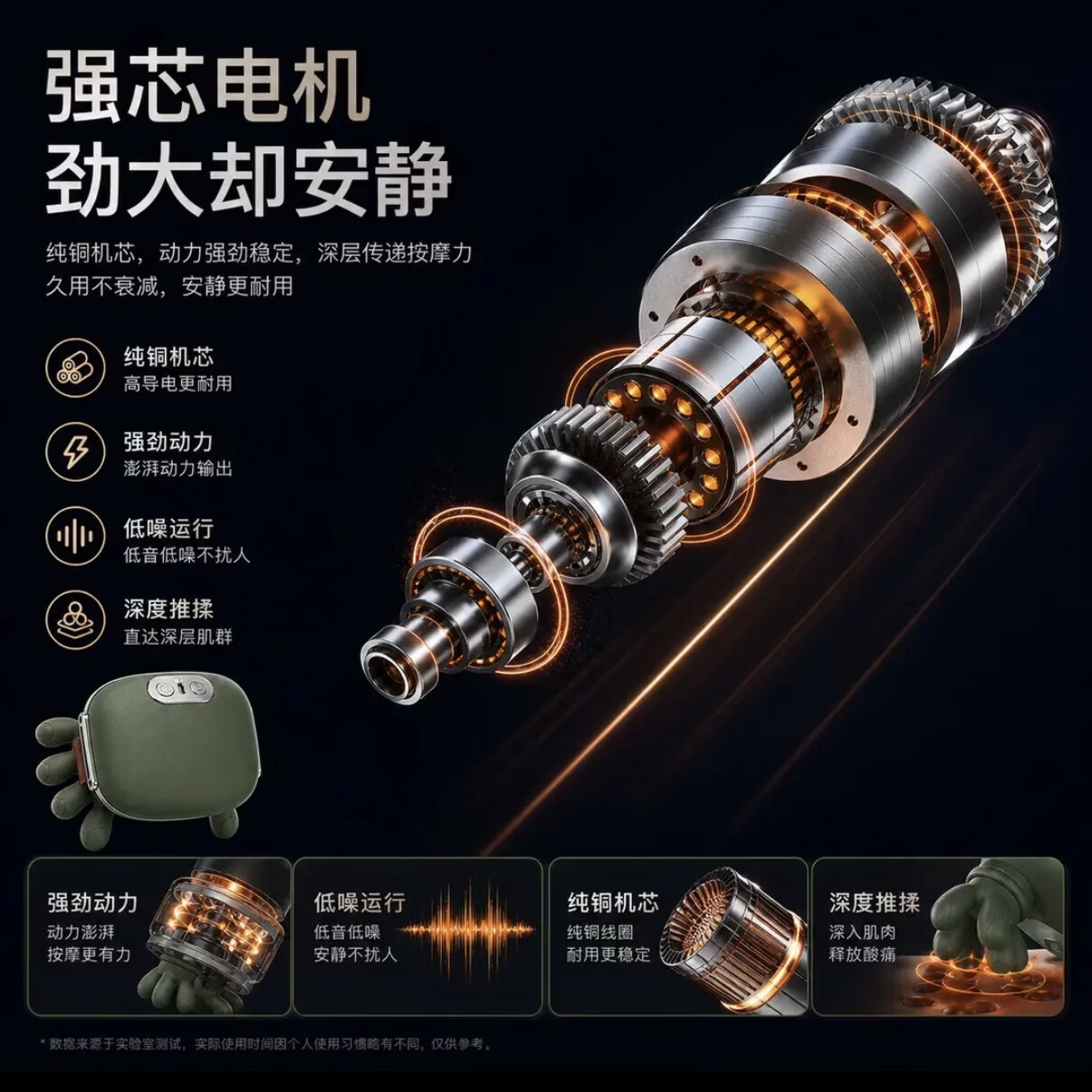 进口同源·德国品质·仿生大师手肩颈按摩仪颈椎按摩器斜方肌颈部腿肚子按摩器礼物按摩器神器腰带 顶配款:仿生手+红光热敷+超精准