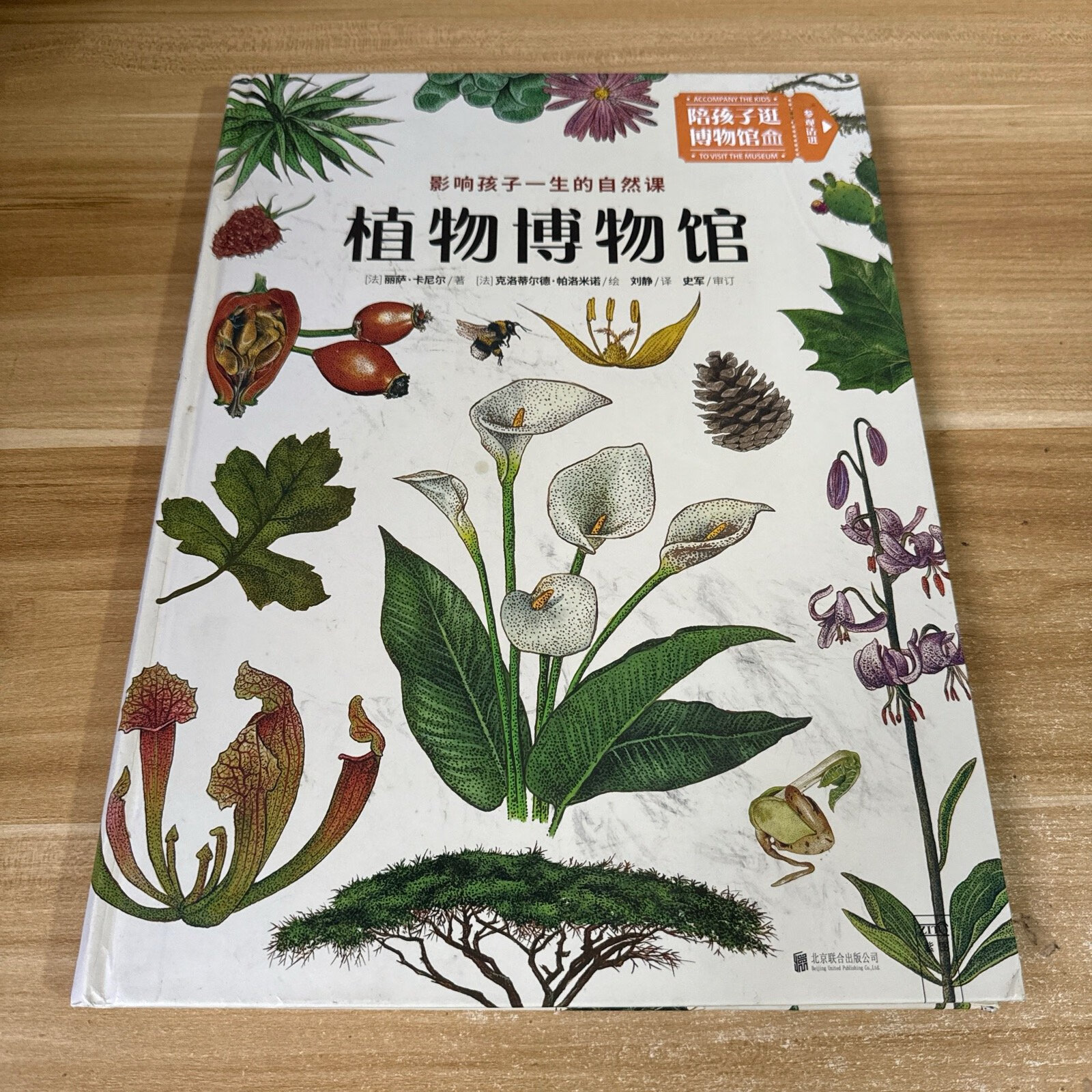 [二手9成新] 植物博物馆:影响孩子一生的自然课:北京自然博物馆馆长