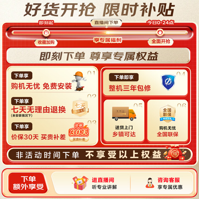 统帅（Leader）海尔智家滚筒洗衣机全自动家用10公斤超薄 一级能效 家电国家补贴 TQG100-B29S