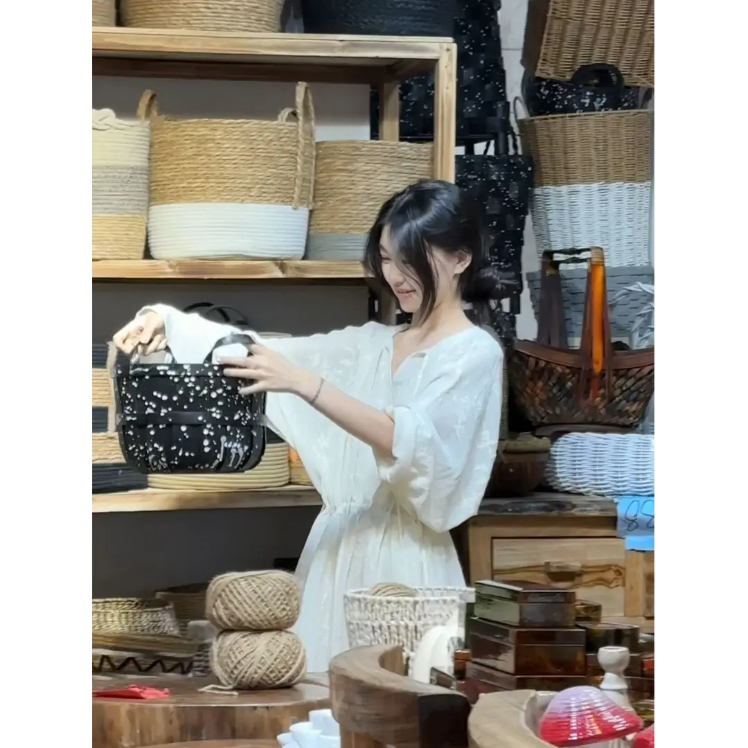 PARKYEON法式气质温柔风长袖连衣裙女2026春季新款小众别致宽松显瘦长裙子 连衣裙 S 建议 80-95斤