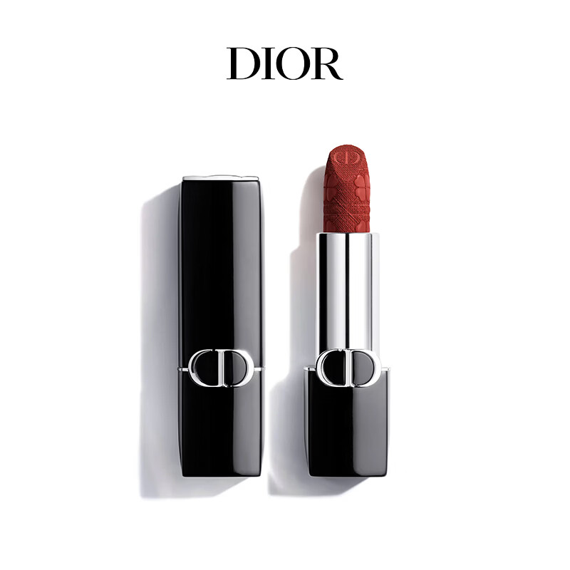 迪奥Dior【限定】烈艳蓝金唇膏口红丝绒951滋润显色 生日礼物送女友