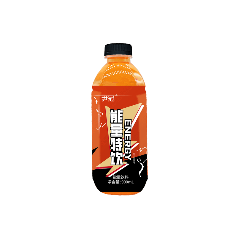 尹冠900ML能量特饮牛磺酸功能饮料,葡萄糖补水各一瓶(2瓶体验装) 900ML*2瓶
