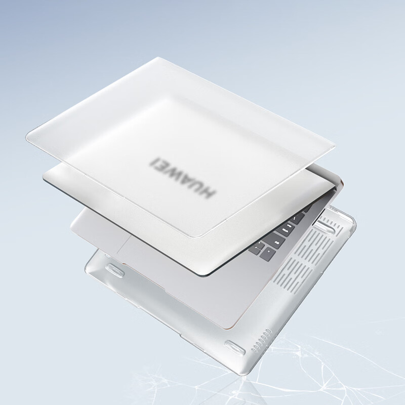 奔维斯适用于新款2026鸿蒙华为MateBook Pro保护套GT14保护壳X pro华为MateBook14笔记本电脑壳保护套 MateBook GT14磨砂白 底壳-无支架款