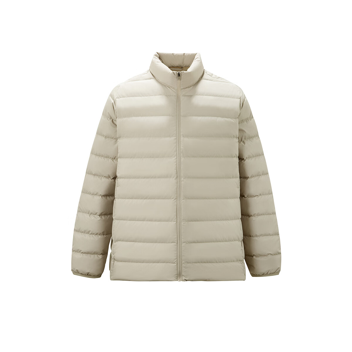 森马(Semir)羽绒服男冬季90绒子防泼水内胆情侣外套轻盈立领显瘦舒适上衣 驼色(白鸭绒)50109 L