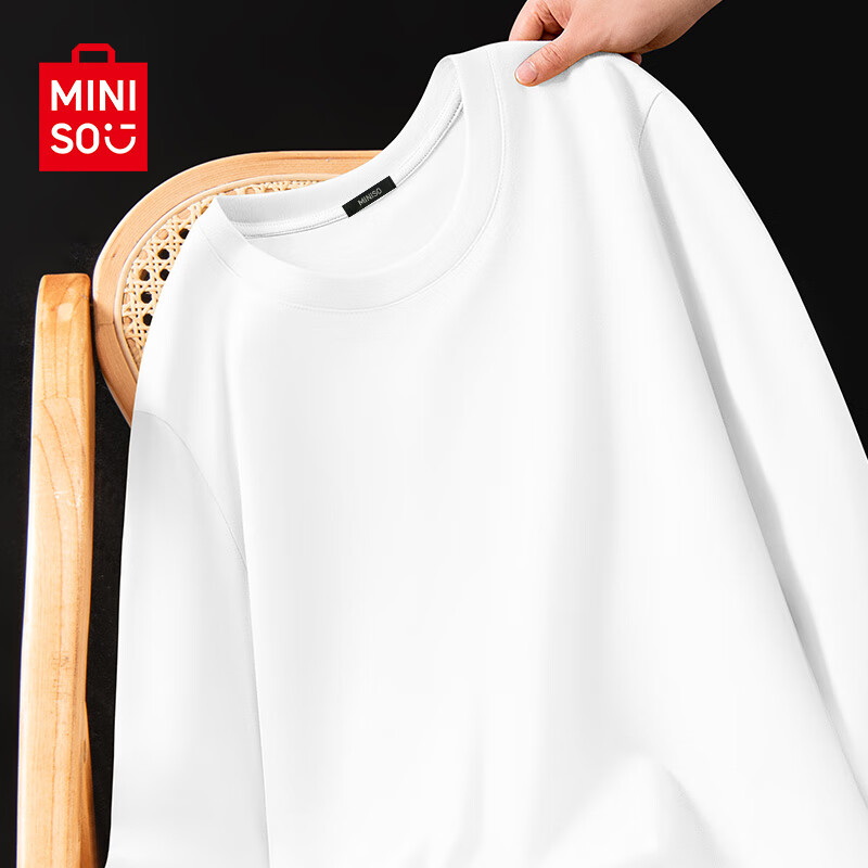 ���ڲ�����������Ʒ��MINISO���ذ�T���г���2025�＾�¿��Բ���ڴ������������������·� ��ɫ(��ɫ) M 170(30����������ȫ����) 49.9Ԫ