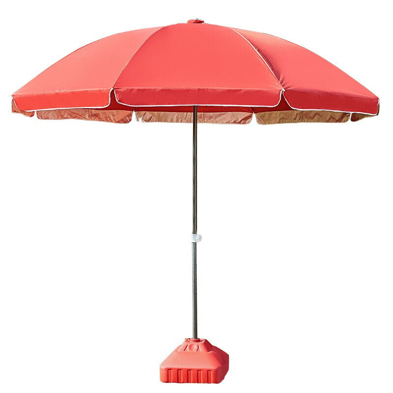 野人谷 户外遮阳伞3米大型摆摊伞太阳伞钓鱼伞伸缩大伞沙滩伞广告伞涂