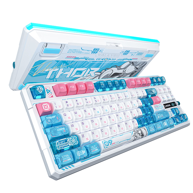瓦尔基里“索珥”主题 VK87 MAX V2 THOR 机械键盘及 VK M5 Max THOR 电竞鼠标发售，325.55 元 / 299 元
