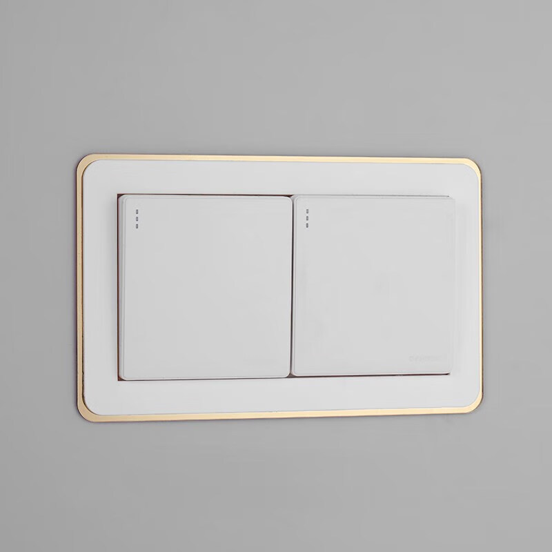 源如盈开关保护套开关贴开关装饰框现代简约窄边轻奢高端亚克力开关贴