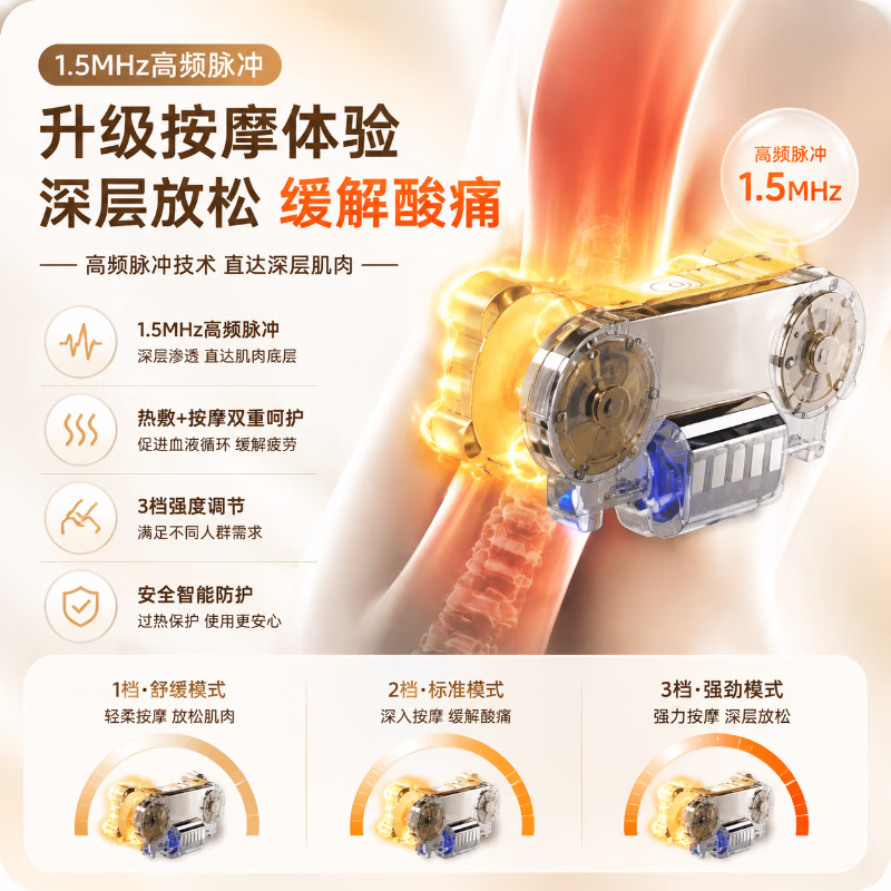SAWAAG德国颈椎按摩枕2026新款头部颈椎按摩器肩颈腰部睡觉专用多功能按摩热敷腰部颈椎一体全自动揉捏仪 朱砂红【顶配款】10D仿真揉捏 红光热敷 车家两用