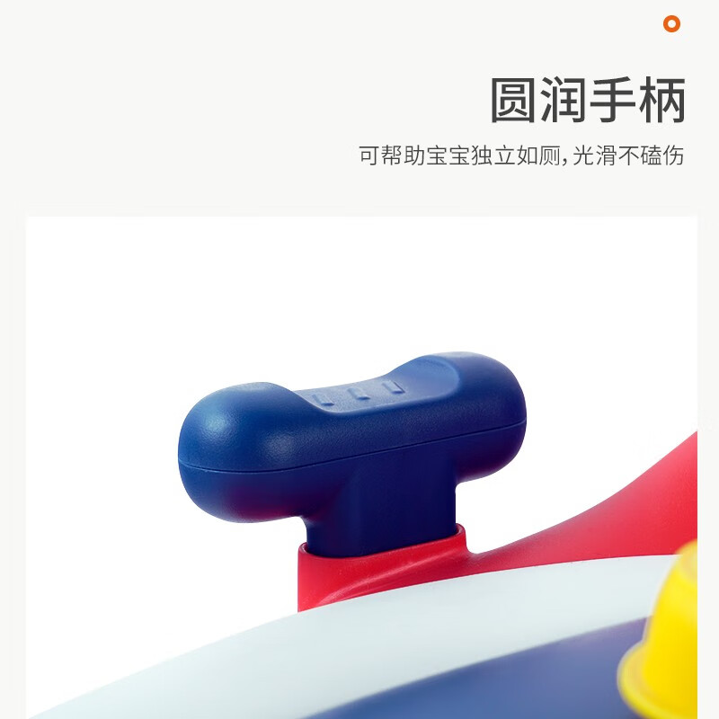 日康（rikang）儿童马桶 宝宝座便器婴儿便盆  PU垫三合一功能 【爆款】三合一（硬垫）款 红色