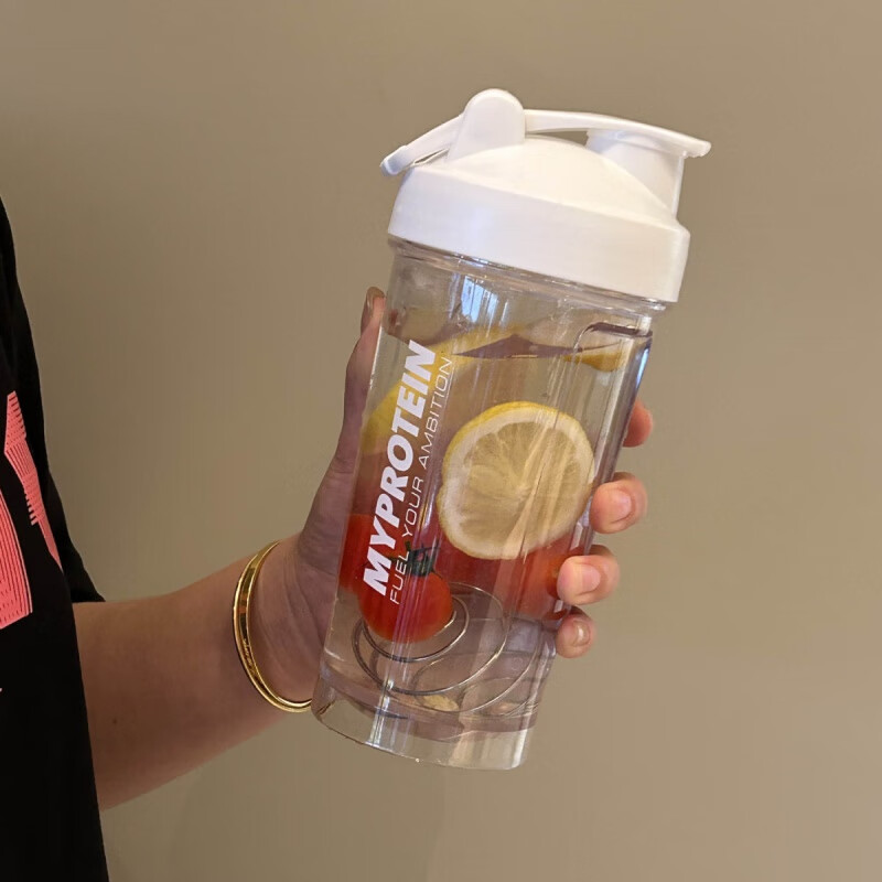 特百惠(tupperware)摇摇杯蛋白粉运动健身奶昔带刻度大容量耐高温食品