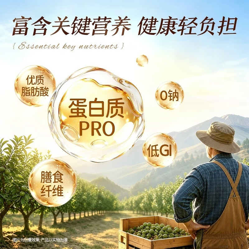 三只松鼠低GI每日纯坚果750g/30袋腰果开心果坚果礼盒礼包中秋团购送礼 图 5