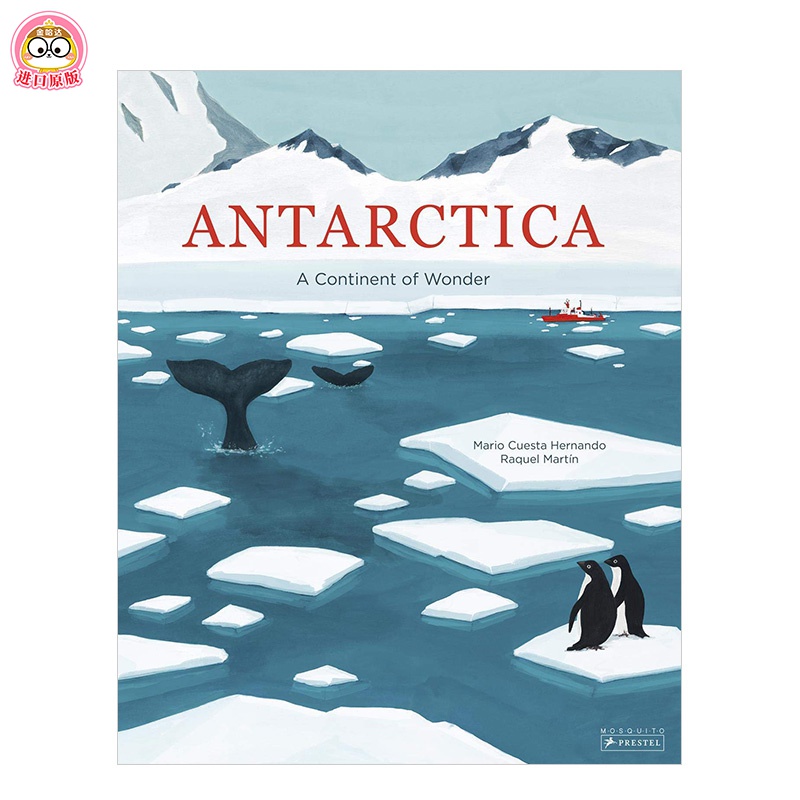 南极洲:一片神奇的大陆 antarctica: a continent of wonder 英文进口
