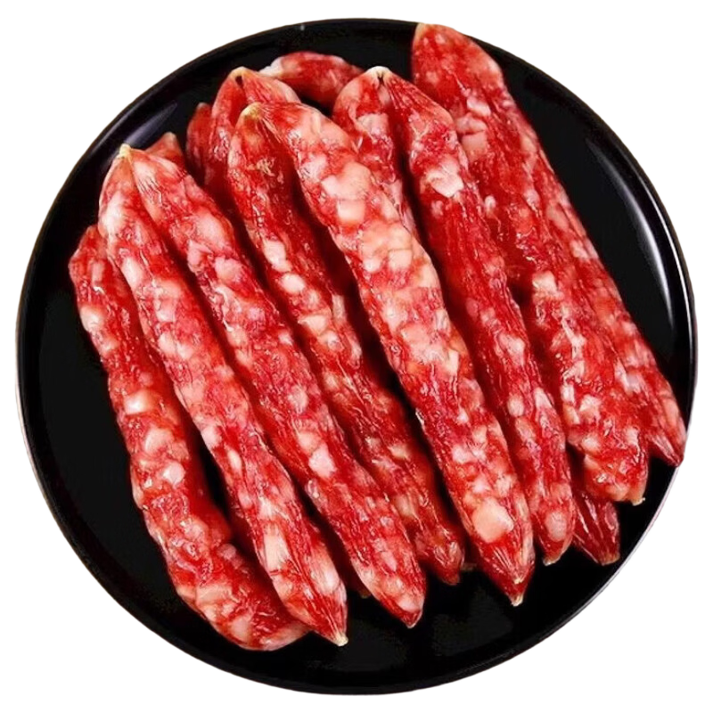 广式广味香腊肠250g/袋 正宗甜腊味煲仔饭广东特产香肠糖酒风甜味 广式广味腊肠净重250g【试吃装】