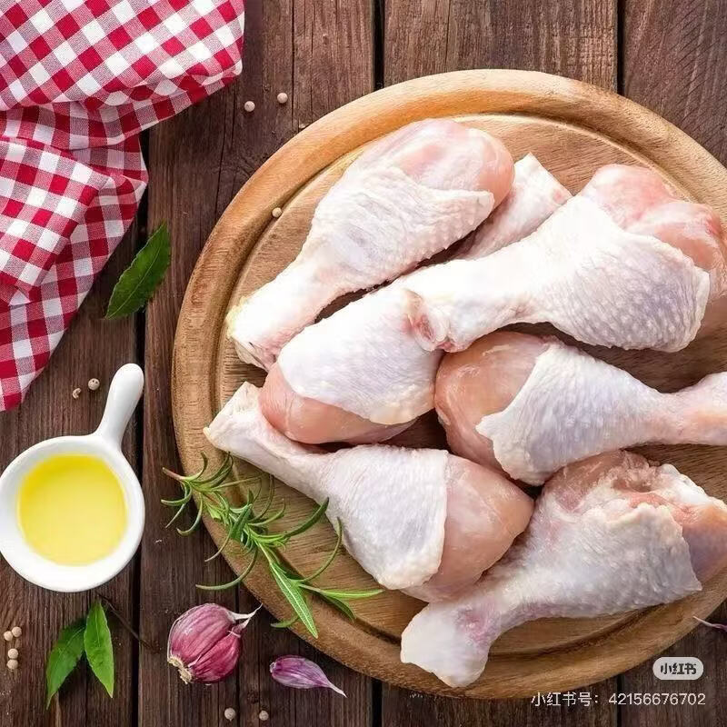 顺丰包邮大号生鲜鸡腿琵琶腿肉质饱满新鲜 4斤