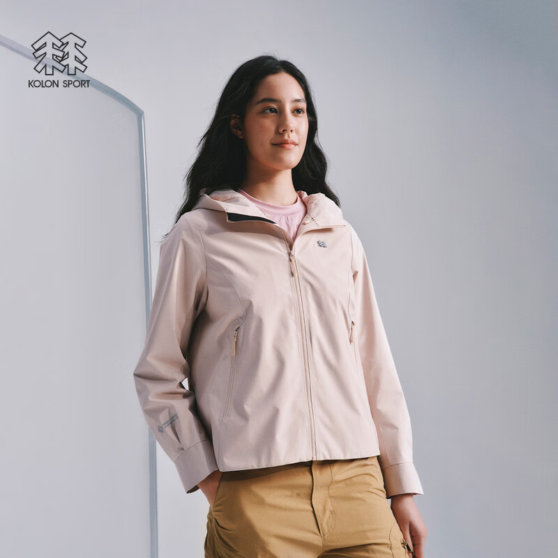 KOLON SPORT/可隆户外软壳衣 女士防泼水防风GTX REVIVER 软壳夹克