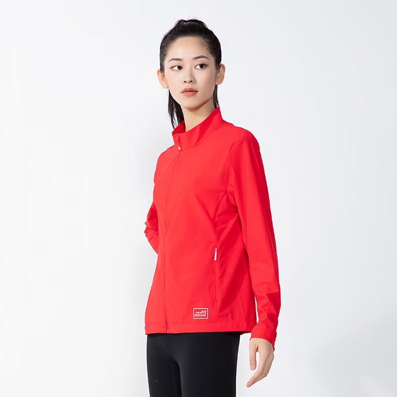 揽胜天下高弹运动开衫外套女款春季新款跑步衣立领休闲 藏青/男 2XL