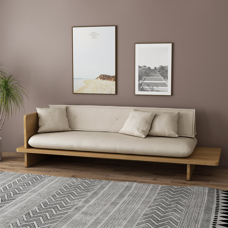 松木单人沙发120*75*65