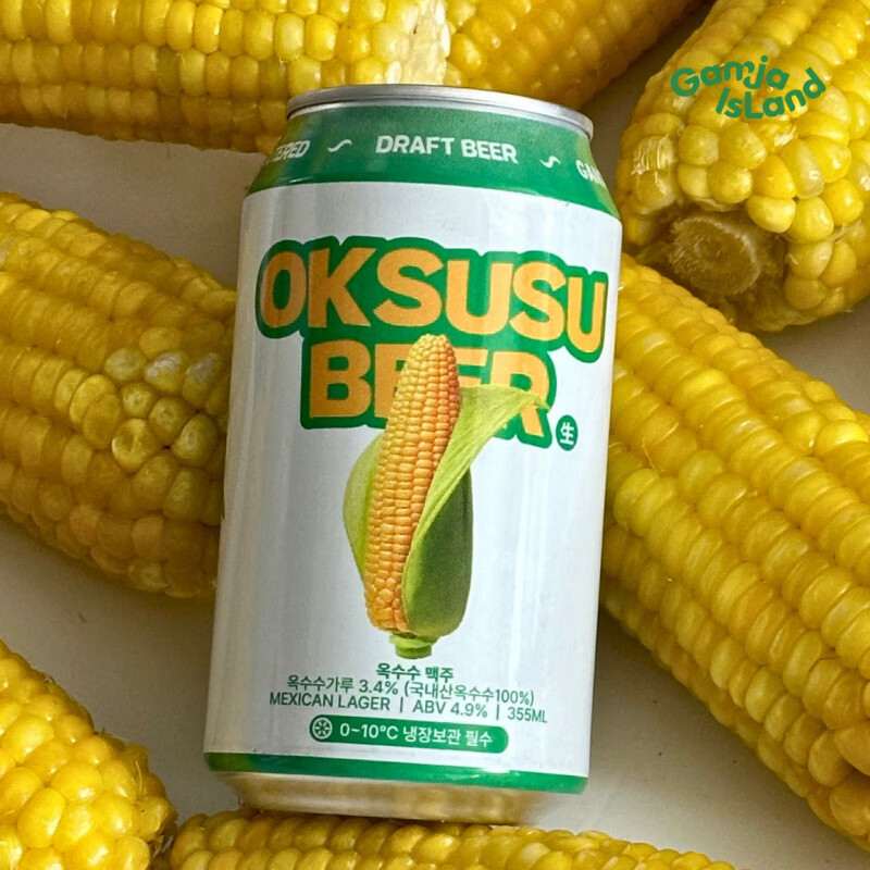 迦图鲮土豆岛啤酒韩国进口技术玉米岛4.9度江原道墨西哥风味玉米拉格罐 * 500mL 1瓶