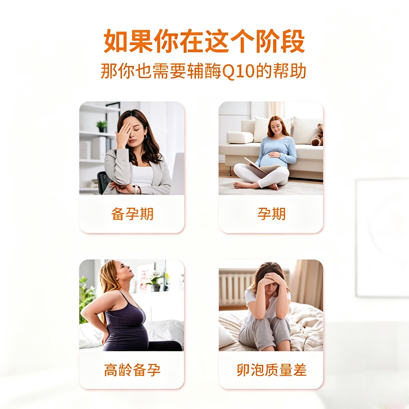 VENN Healthologic红妥辅酶Q10卵巢功能卵子精子质量细胞能量助备孕试管备孕辅酶Q10 红妥辅酶Q10（150mg） 60粒*1瓶 [新效期]