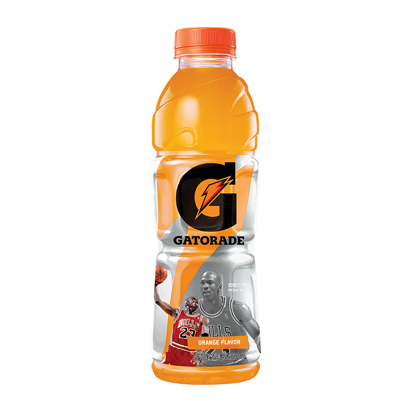 拍3件 佳得乐 GATORADE 橙味 功能运动饮料整箱 600ml*15瓶 跑步健身 百事出品 128.5元（合42.83元/件)