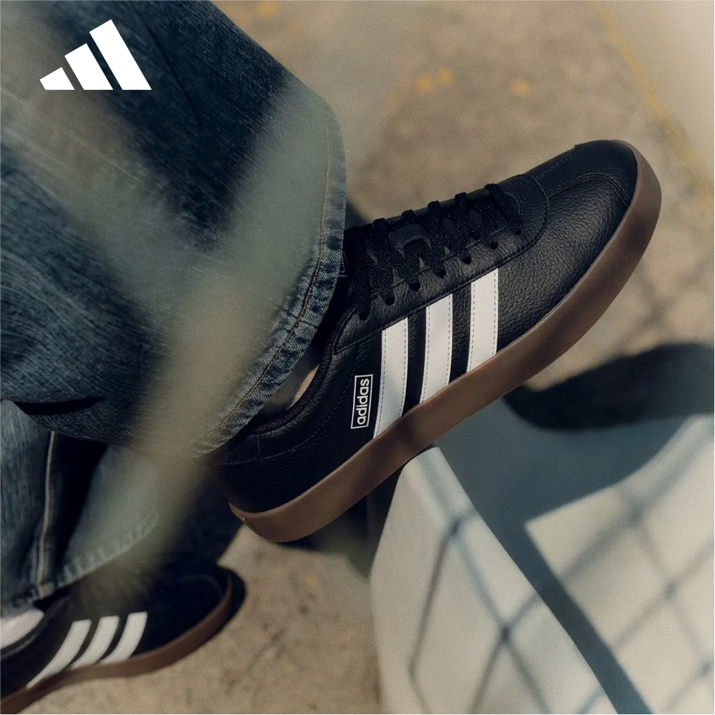 阿迪达斯（adidas）男 运动休闲鞋 VL COURT 3.0 ID6286 黑色 39码/UK6