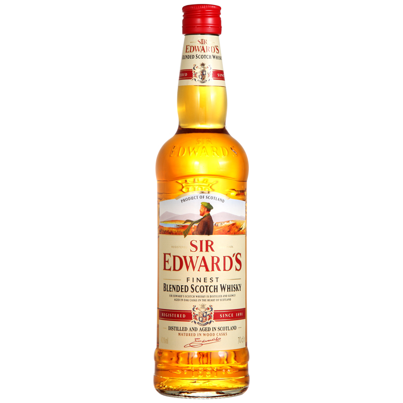 爱德华爵士(sir edwards)洋酒英国原装进口 调配型 调和酒苏格兰