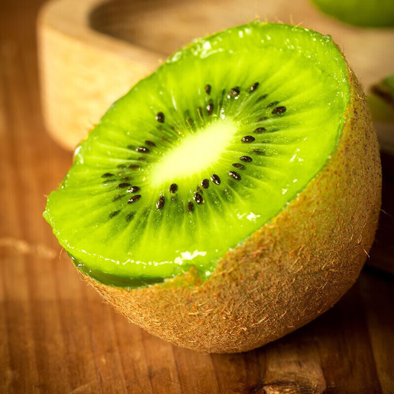 农锅锅陕西绿心猕猴桃 当季新鲜奇异果需催熟食用整箱批发 绿心猕猴桃15枚单果60-70g