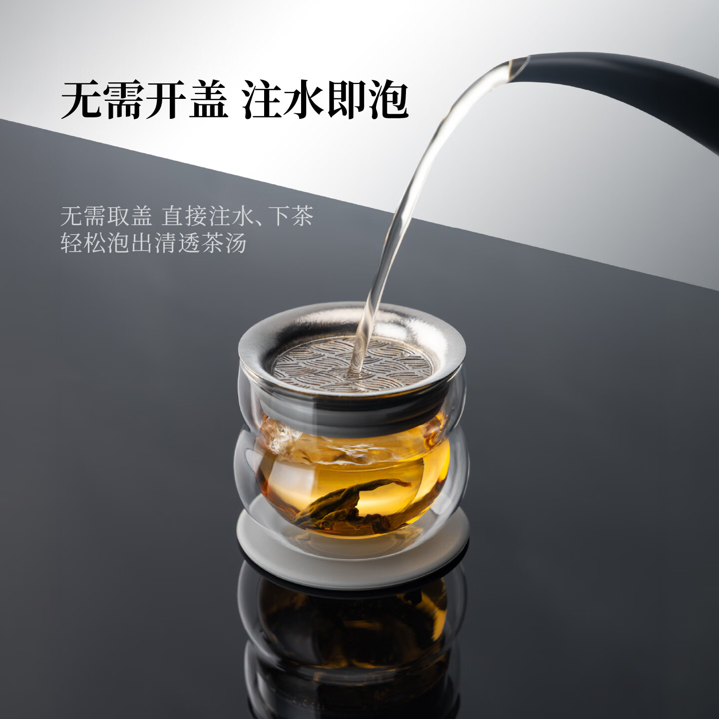 Bonston陶瓷盖碗便携旅行茶具套装快客杯户外泡茶露营功夫茶具装备送男士 一壶两杯+便携包【新品上市】
