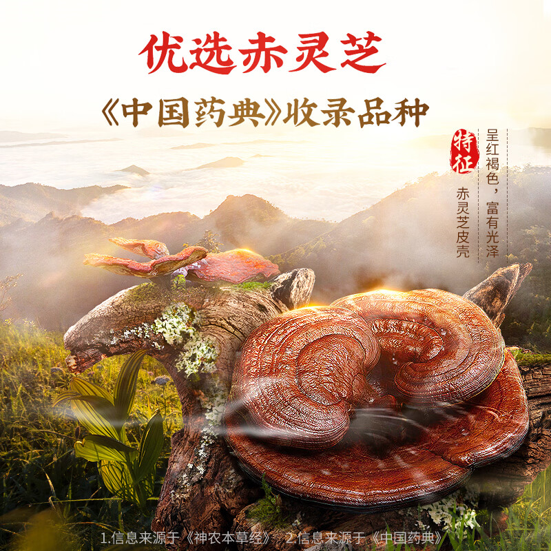 南京同仁堂破壁灵芝孢子粉礼盒增强免疫力中老年营养品送父母送长辈中秋礼品 【1g*15袋*6盒】尊享红色礼盒