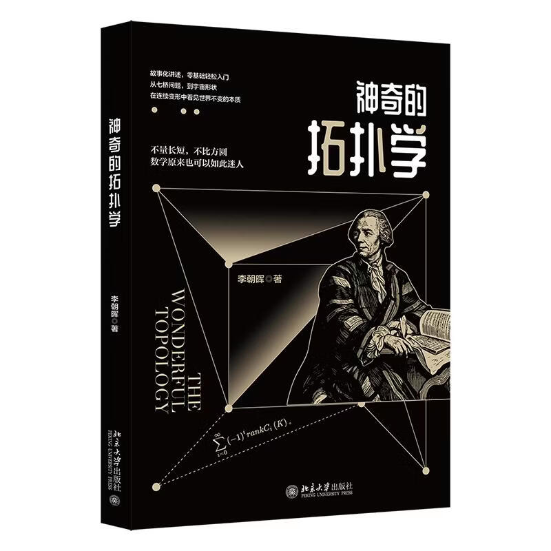 神奇的拓扑学 李朝晖 著 北京大学出版社 书籍 图书
