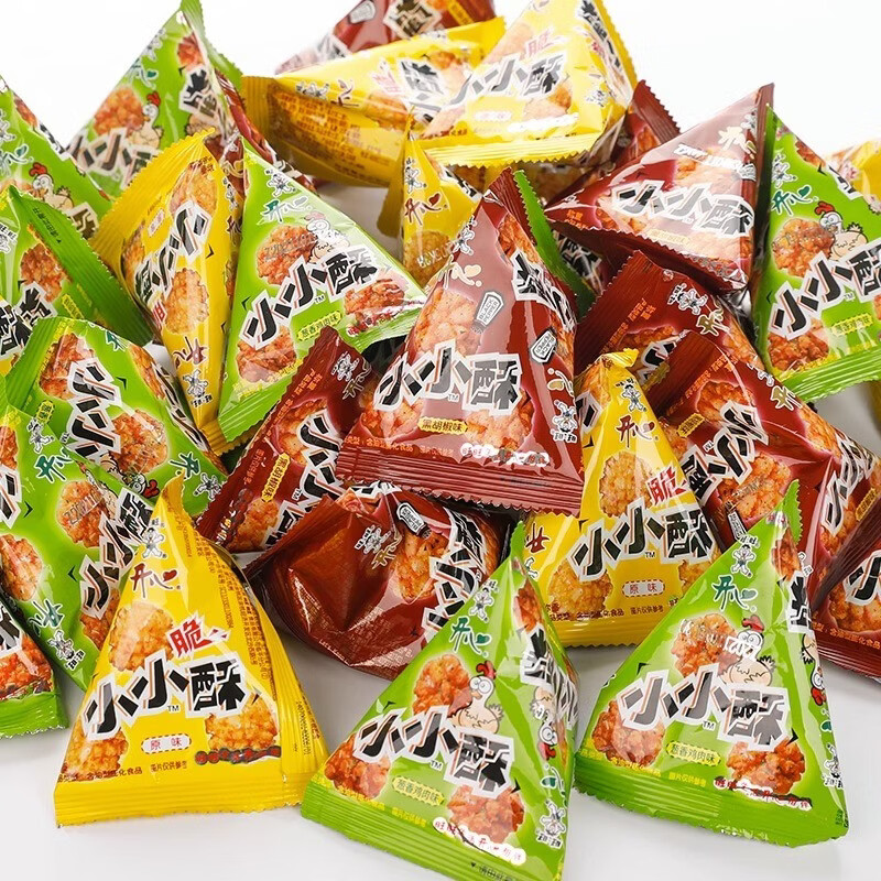 熬夜充饥夜宵小零食小小酥散装网红膨化小吃食品整箱 【40包】原味*40包