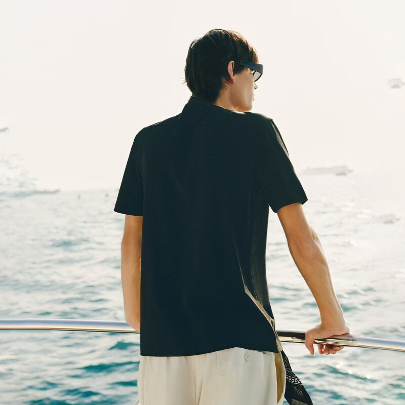 杰克·琼斯(JACK&JONES)夏季短袖男士T恤合集 226201104E40黑色 常规 XL (185)