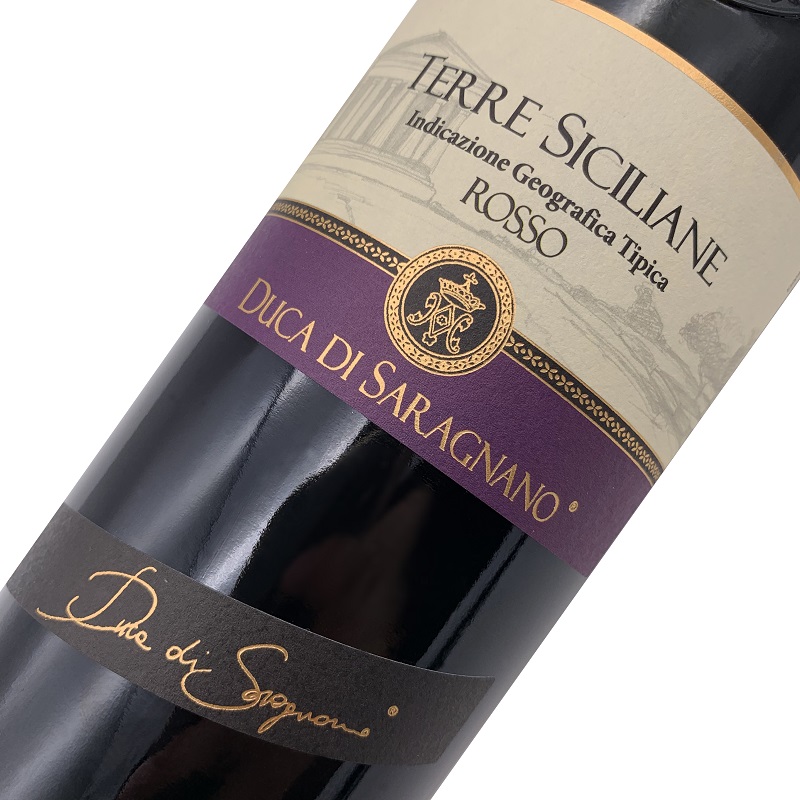 塞朗公爵西西里干红葡萄酒 Terre Siciliane 原瓶进口 750ml单支装