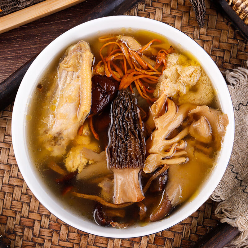 宏园云南特产七彩菌汤包菌菇汤料包炖鸡煲汤食材