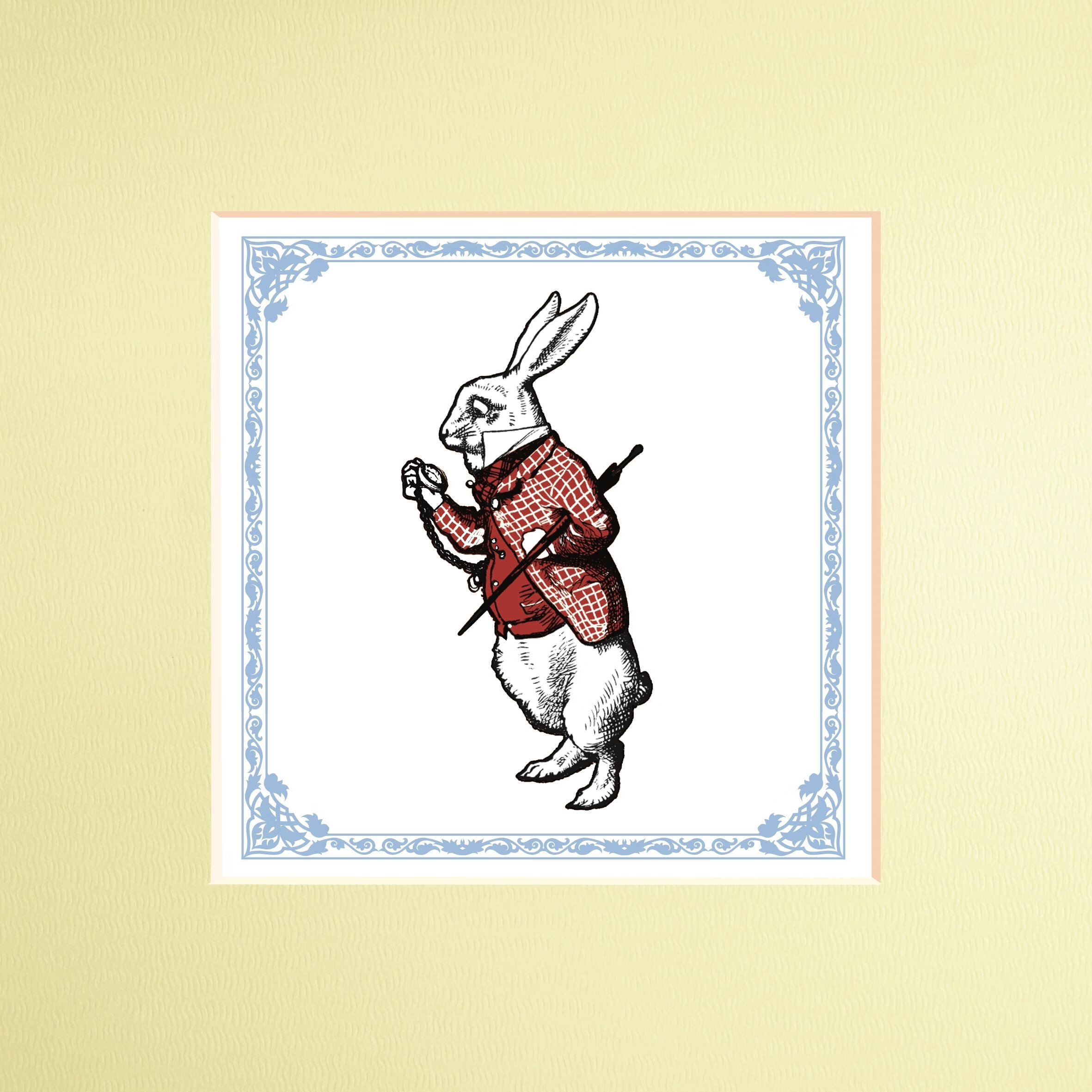 The Macmillan Alice: Print of White Rabbit x 3
