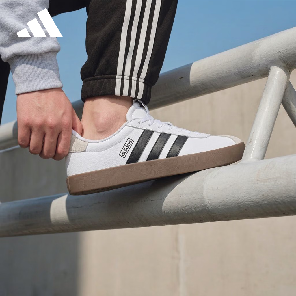 阿迪达斯(adidas)男 运动休闲鞋 VL COURT 3.0 ID6285 白色 41码/UK7.5