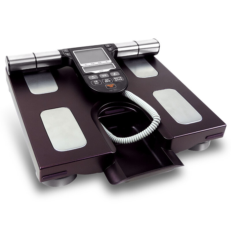 欧姆龙(omron) 电子秤体脂秤脂肪测量仪体重秤测体脂率 hbf-371一台