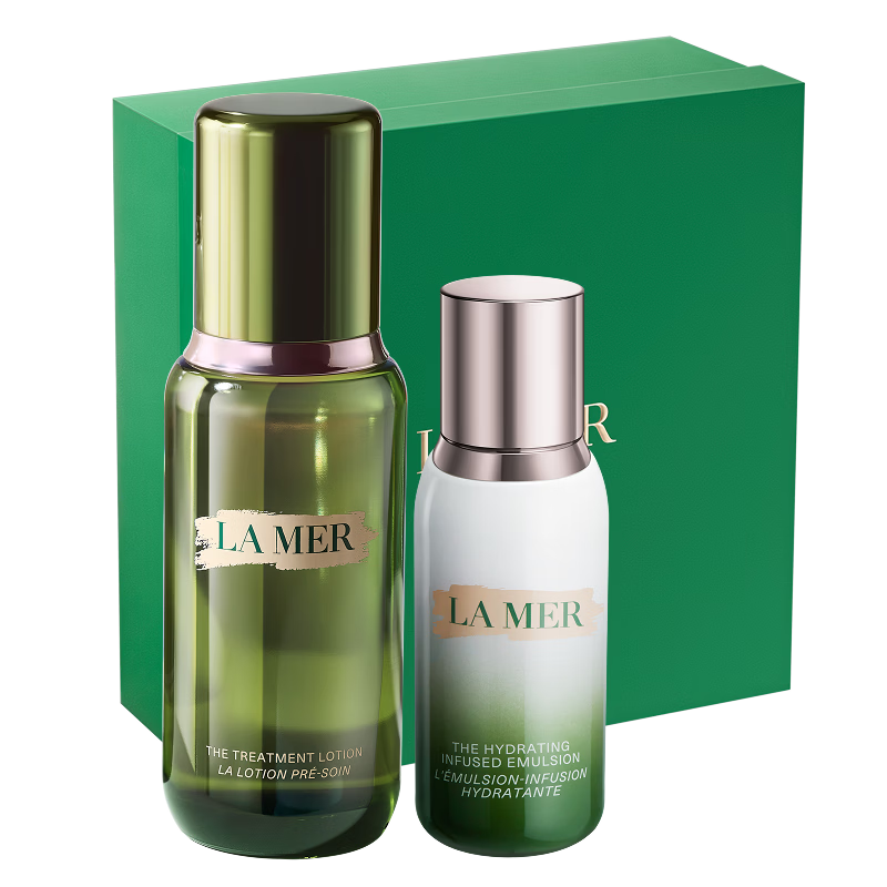 海蓝之谜（LA MER）精萃水乳套装(精萃水+精萃乳)护肤品化妆品礼盒中秋礼品生日礼物