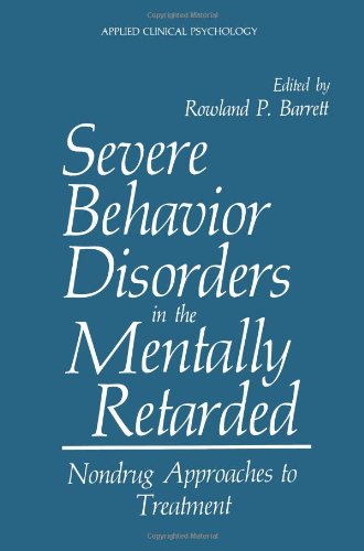 预订 severe behavior disorders in the mentally retarded
