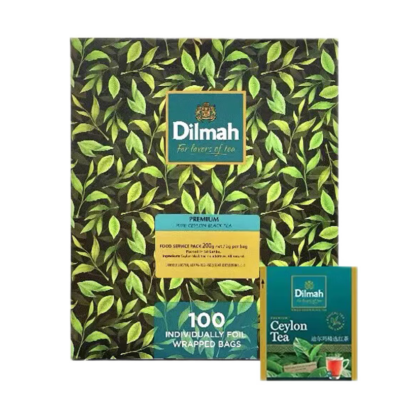 迪尔玛(dilmah)精选红茶100片盒装斯里兰卡进口锡兰红茶酒店餐饮商用