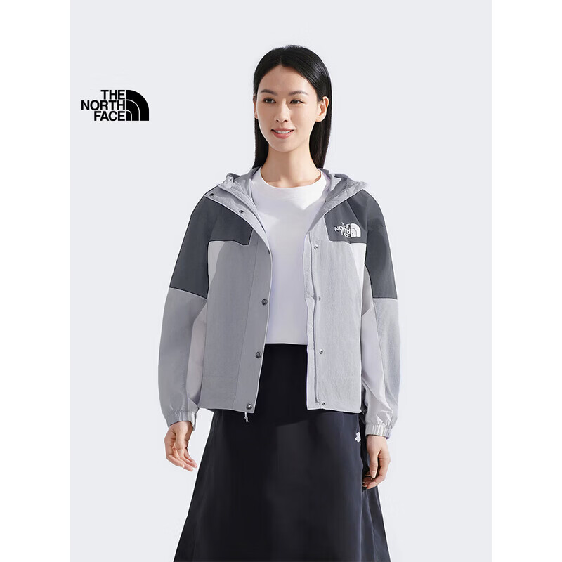 北面（The North Face）短款防风夹克女户外透气防泼8HQF GKP L